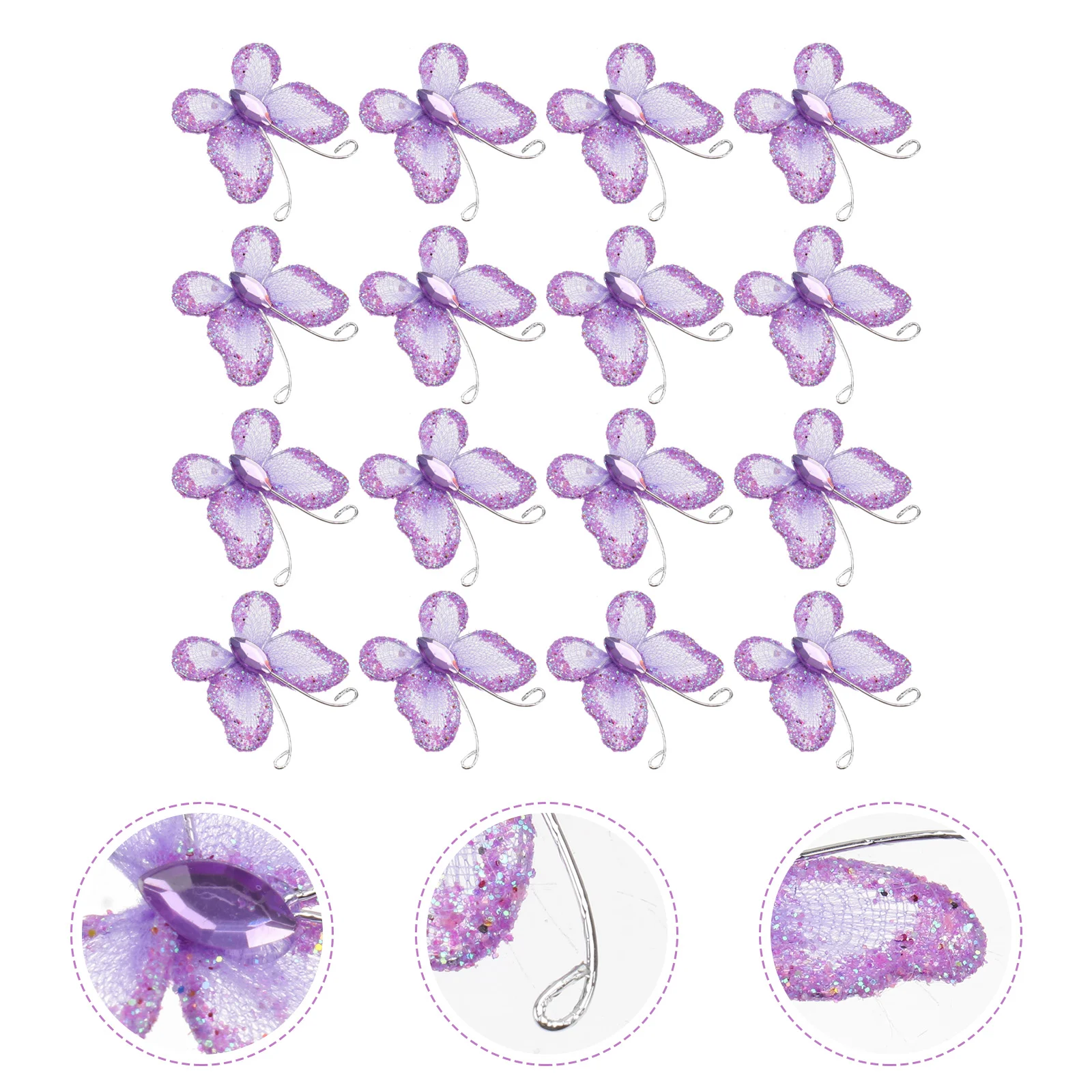 Butterflies Decorations Purplemesh Wire Glitter Wedding Wired Crafts Organza Decorative Decor Craft Favor Decoration Glittering
Butterflies Decorations Purplemesh Wire Glitter Wedding Wired Crafts Organza Decorative Decor Craft Favor Decoration Glittering