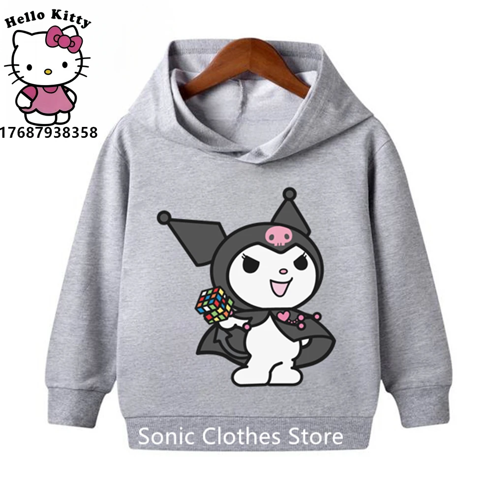 Autumn Boys Kuromi Hoodies Cartoon Kids Long Sleeve Sweatshirts Children's Clothing Baby Boy Cartoon Top Clothes 3-14Years 2023
Autumn Boys Kuromi Hoodies Cartoon Kids Long Sleeve Sweatshirts Children's Clothing Baby Boy Cartoon Top Clothes 3-14Years 2023