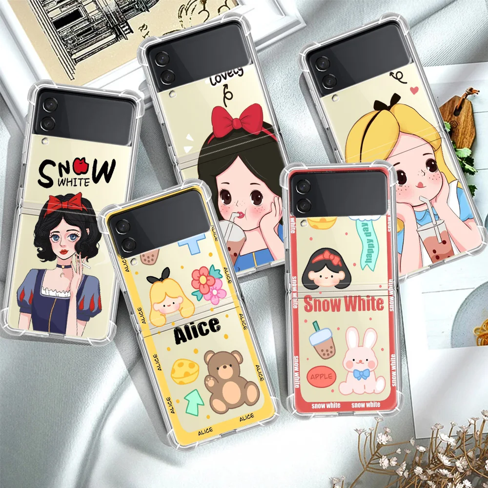 Cute Princess Luxury Case For Samsung Galaxy Z Flip 3 5G Funda Z Flip3 Clear PC Hard Back Phone Coque Shell
Cute Princess Luxury Case For Samsung Galaxy Z Flip 3 5G Funda Z Flip3 Clear PC Hard Back Phone Coque Shell