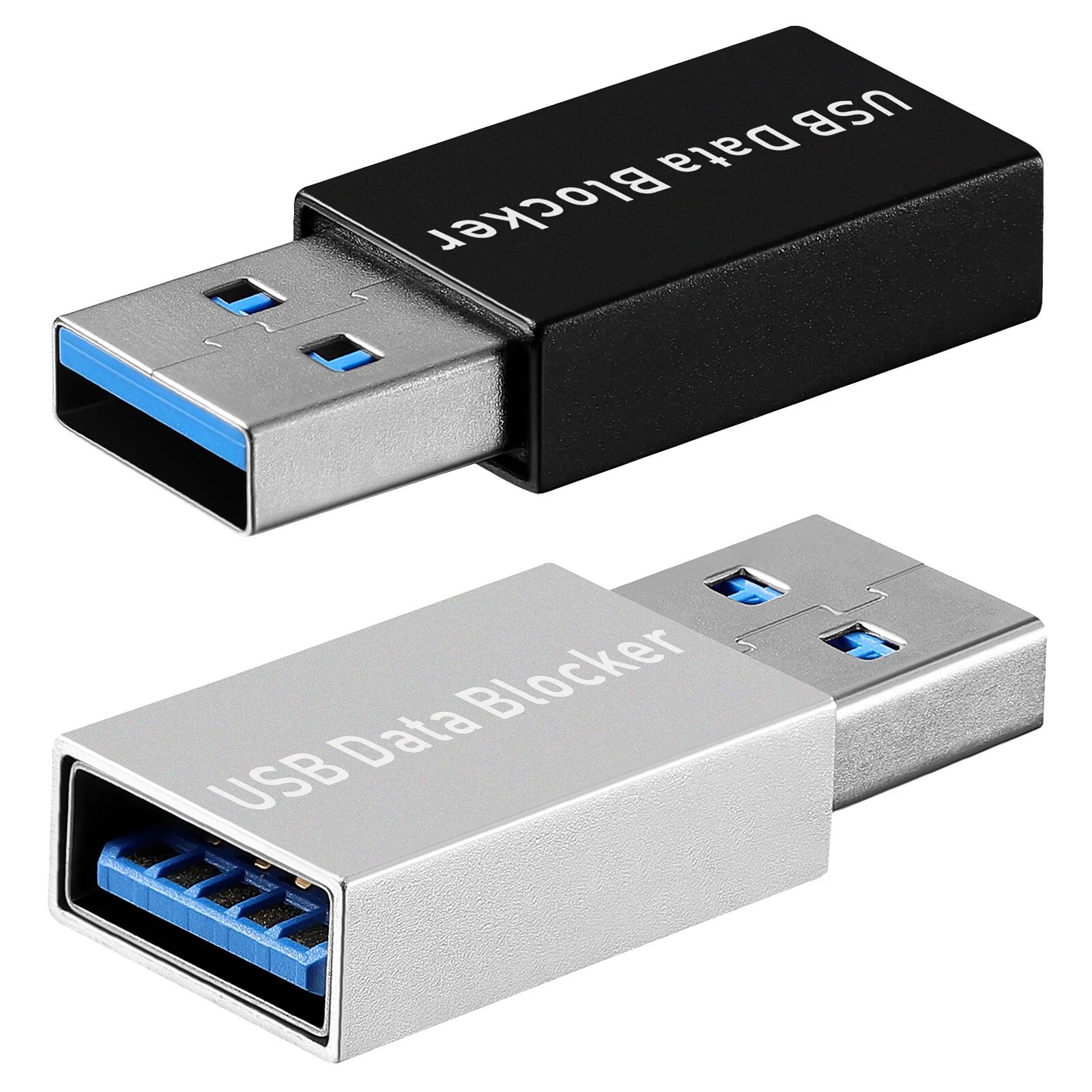

Data Blocker Adapter Blocking Sync USB Defenders Connector Against Juice Jacking Charge-Only