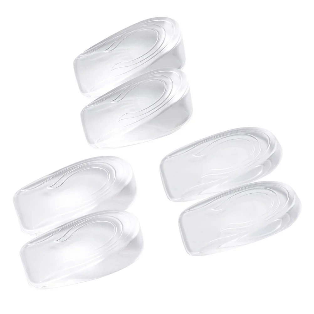3 Pairs Clear Heel Insert Height Increase Gel Insoles Invisible Heel Lift Insert for Adults(Increased by 1cm/2cm/3cm for Man,
3 Pairs Clear Heel Insert Height Increase Gel Insoles Invisible Heel Lift Insert for Adults(Increased by 1cm/2cm/3cm for Man,