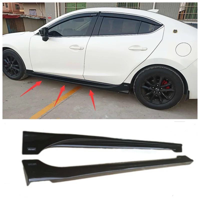Fits For Mazda 3 Axela 2014 2015 2016 2017 2018 2019 High Quality 2Pcs/1Set ABS Paint Side Skirt Spoiler Protector Cover
Fits For Mazda 3 Axela 2014 2015 2016 2017 2018 2019 High Quality 2Pcs/1Set ABS Paint Side Skirt Spoiler Protector Cover