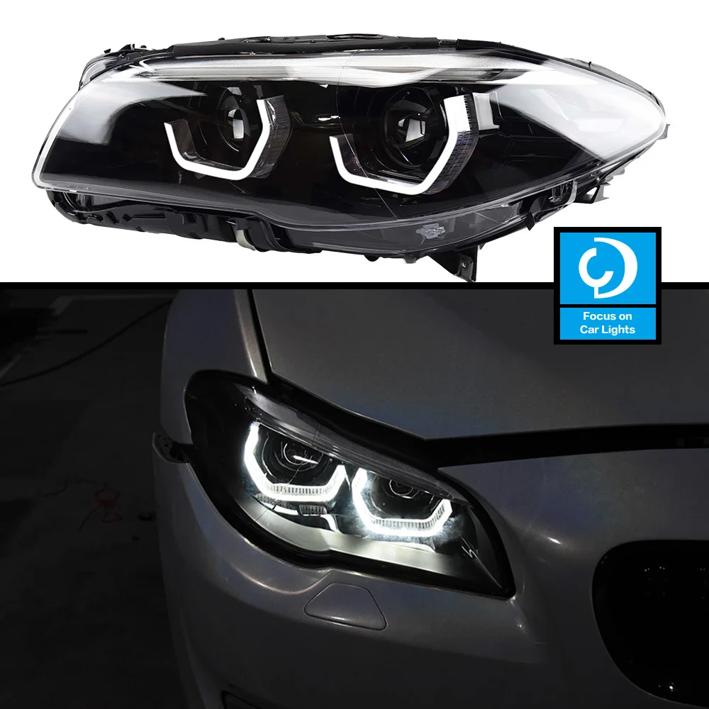 Car Front Headlight For BMW F10 F18 2010-2017 LCI LED HeadLamp Styling Dynamic Turn Signal Lens Automotive Accessories 2 PCS
Car Front Headlight For BMW F10 F18 2010-2017 LCI LED HeadLamp Styling Dynamic Turn Signal Lens Automotive Accessories 2 PCS