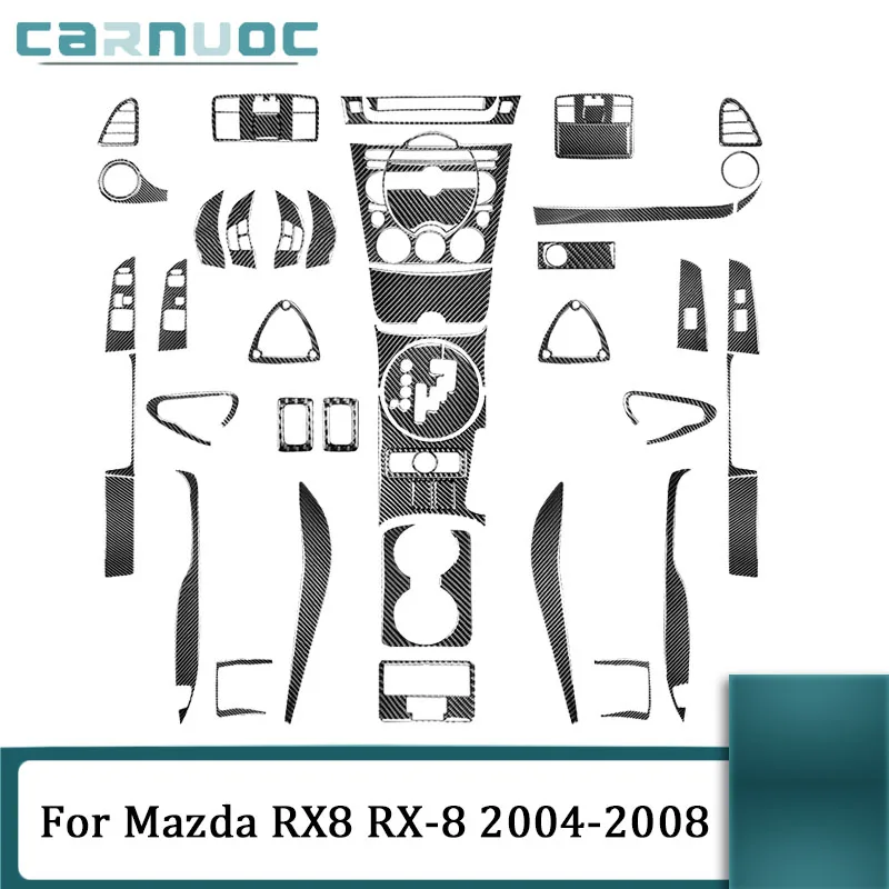 Carbon Fiber Black Stickers For Mazda RX8 RX-8 2004 2005 2006 2007 2008 Cover Trim Car Interior Mouldings Decorative Accessories
Carbon Fiber Black Stickers For Mazda RX8 RX-8 2004 2005 2006 2007 2008 Cover Trim Car Interior Mouldings Decorative Accessories