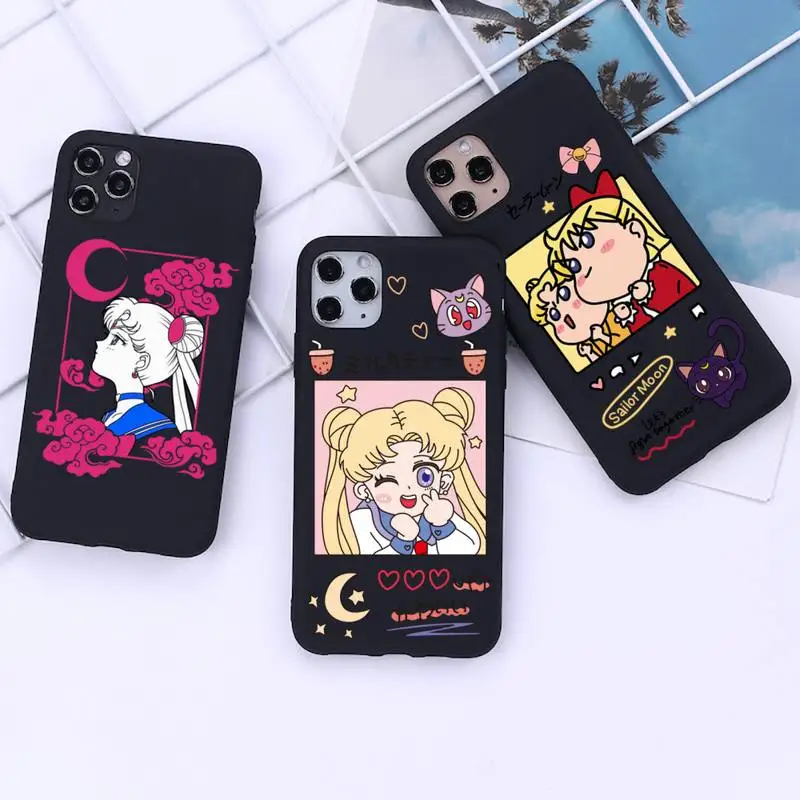 Anime Sailor Moon Phone Case for iphone 13 12 11 Pro Mini XS MAX 8 7 Plus X 2020 XR cover 
Anime Sailor Moon Phone Case for iphone 13 12 11 Pro Mini XS MAX 8 7 Plus X 2020 XR cover