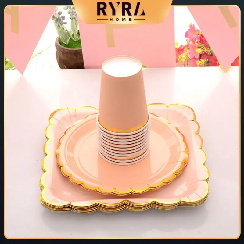 Disposable Tableware Solid Color Yellow/green/blue/meat Powder Disposable Paper Tray Creativity Gilded Paper Cup Tableware Paper
Disposable Tableware Solid Color Yellow/green/blue/meat Powder Disposable Paper Tray Creativity Gilded Paper Cup Tableware Paper