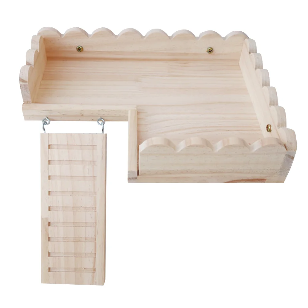 Hamster Wooden Platform Cages Jump Plaything Toys Ladder Rabbit Cage Accessories Chinchilla Wood Platforms Pet Bed 
Hamster Wooden Platform Cages Jump Plaything Toys Ladder Rabbit Cage Accessories Chinchilla Wood Platforms Pet Bed