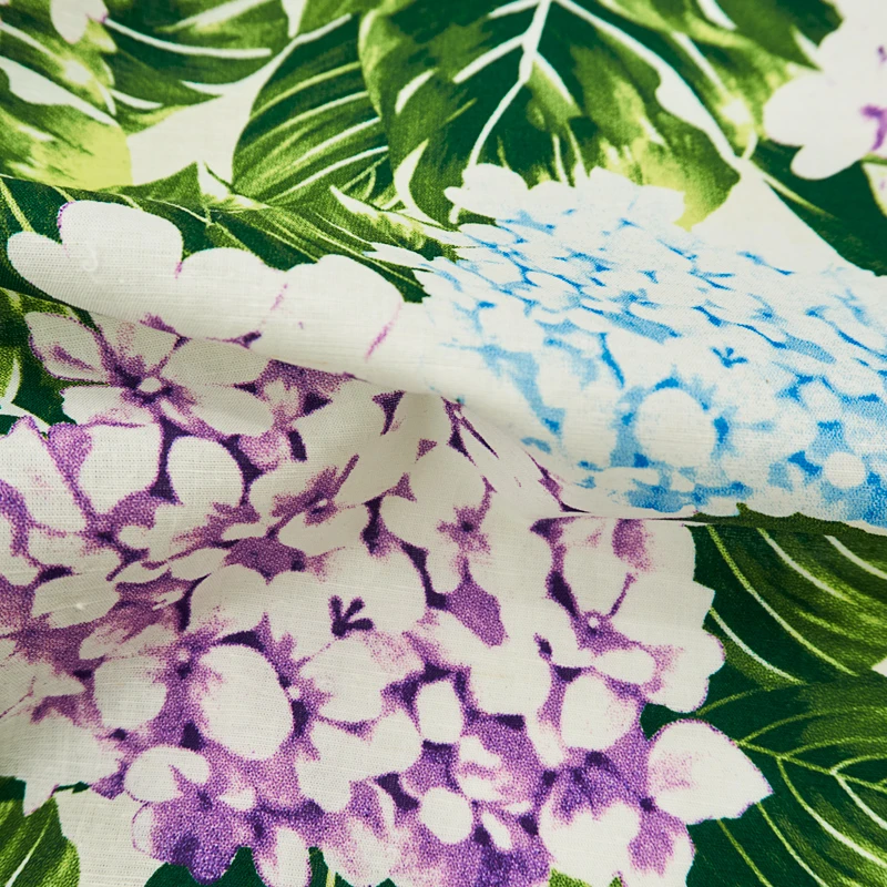 Hydrangea Digital Cotton Linen Fabric For Dress Tissu Coton Au Mètre Telas Por Metro Sewing 원단 Tecido Ткань Satin Toile De Jute
Hydrangea Digital Cotton Linen Fabric For Dress Tissu Coton Au Mètre Telas Por Metro Sewing 원단 Tecido Ткань Satin Toile De Jute