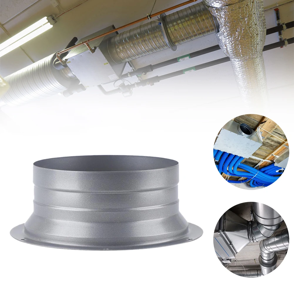 Heavy Duty Metal Flange Air Vent Connector 4 10 Inch Round Pipe Aluminum Tube for Ventilation and Exhaust Systems
Heavy Duty Metal Flange Air Vent Connector 4 10 Inch Round Pipe Aluminum Tube for Ventilation and Exhaust Systems