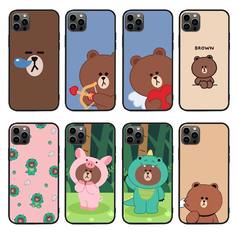 Cute Bear Phone Case For Apple iPhone 13 Pro Max 11 12 13Mini X XR XS 6 6s 7 8Plus Non-slip Phone Cover
Cute Bear Phone Case For Apple iPhone 13 Pro Max 11 12 13Mini X XR XS 6 6s 7 8Plus Non-slip Phone Cover