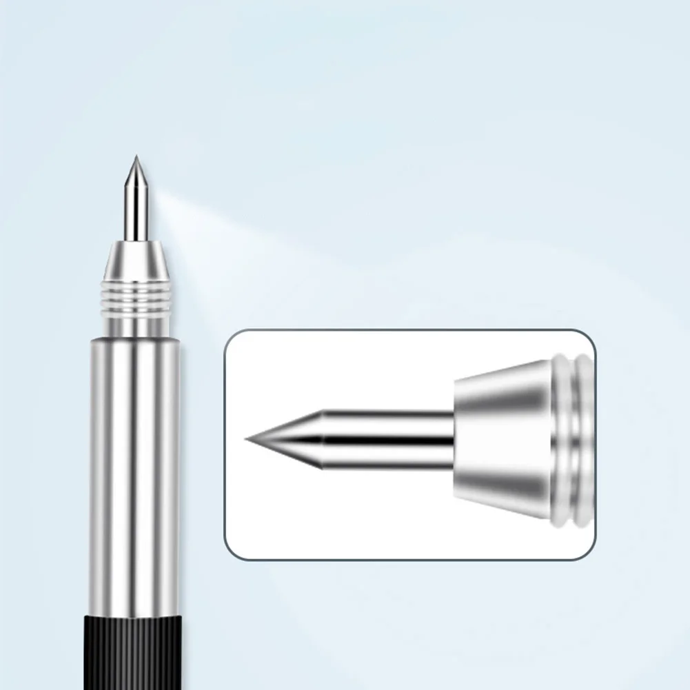 2Pcs Double Ended Tungsten Carbide Scribing Pen Tip Steel Scriber Scribe Marker Metal Ceramic Glass Marke Tool
2Pcs Double Ended Tungsten Carbide Scribing Pen Tip Steel Scriber Scribe Marker Metal Ceramic Glass Marke Tool