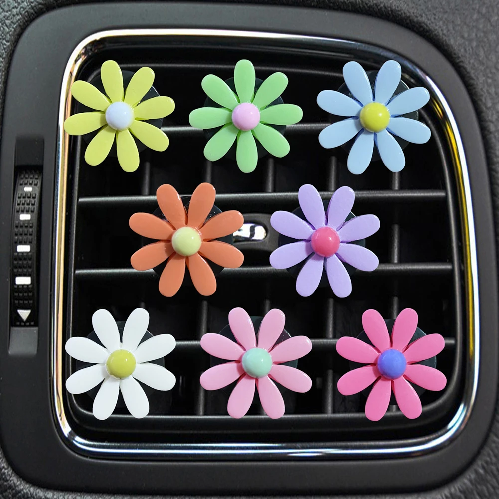 Creative Universal Car Air Outlet Cute Flower Decoration Ornaments Air Perfume Vent Clip Air Freshener For Car Accessories
Creative Universal Car Air Outlet Cute Flower Decoration Ornaments Air Perfume Vent Clip Air Freshener For Car Accessories