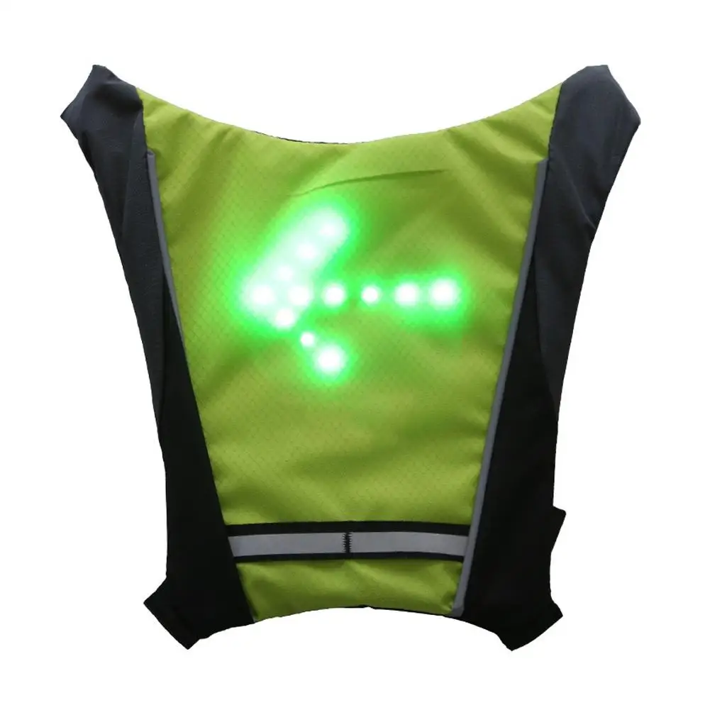 LED Wireless Safety Turn Signal Light Vest for Bicycle Riding Night Warning Guiding Light Bicycle Reflective Warning Vests
LED Wireless Safety Turn Signal Light Vest for Bicycle Riding Night Warning Guiding Light Bicycle Reflective Warning Vests