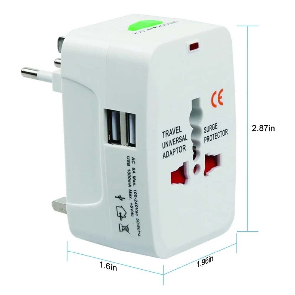 100pcs usb to ac converter plug us to eu plug converter switzerland eu to us uk power convert plug adapter converter
100pcs usb to ac converter plug us to eu plug converter switzerland eu to us uk power convert plug adapter converter