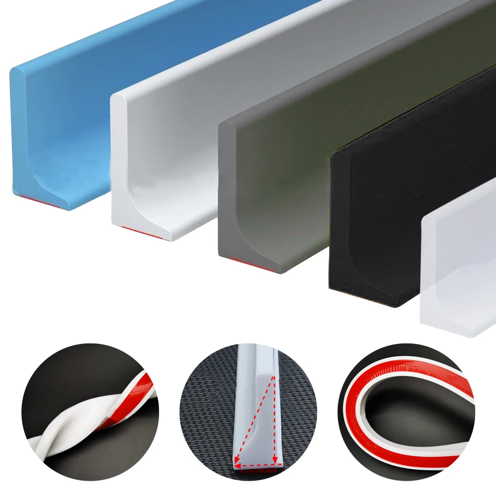 20m Silicone Bathroom Water Retaining Strip Water Stopper Washing Machine Basin Stove Dry And Wet Separation Shower Dam Barrier
20m Silicone Bathroom Water Retaining Strip Water Stopper Washing Machine Basin Stove Dry And Wet Separation Shower Dam Barrier