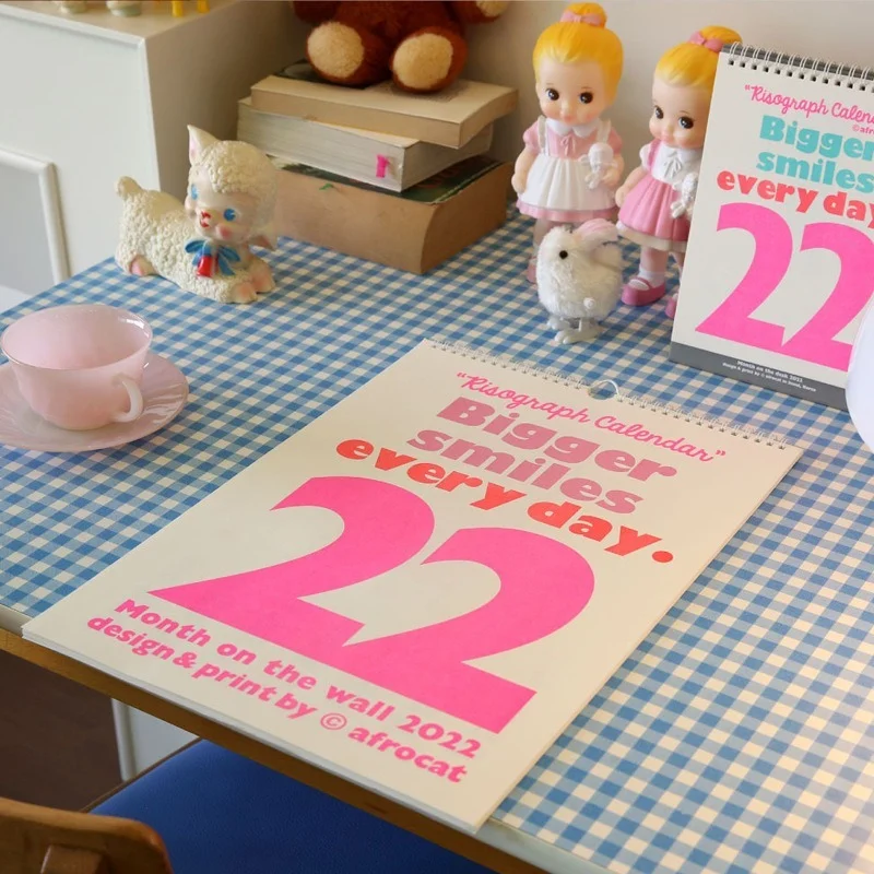 Настенный календарь 2022 детские наклейки игрушки подвесные настенные большие