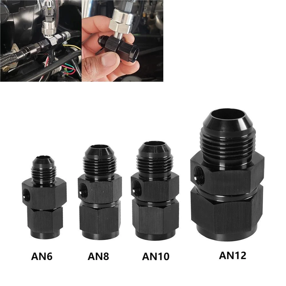 AN6/AN8/AN10/AN12 To 1/8" NPT Gauge / Sensor Side Port Adapter Oil Fuel Fitting Hose End Pipe Adapter Fitting
AN6/AN8/AN10/AN12 To 1/8" NPT Gauge / Sensor Side Port Adapter Oil Fuel Fitting Hose End Pipe Adapter Fitting
