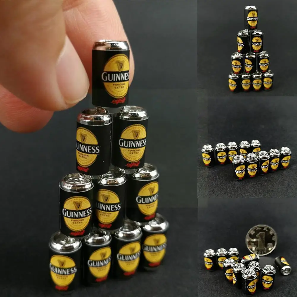 10pcs/set Dollhouse Decoration Simulation Black Green Model Beer 1:12 Scale Dollhouse Beer Accessories Cans Miniature Can S G1c3
10pcs/set Dollhouse Decoration Simulation Black Green Model Beer 1:12 Scale Dollhouse Beer Accessories Cans Miniature Can S G1c3