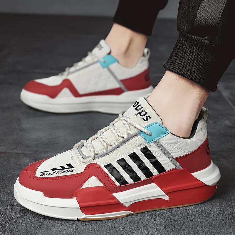 New Fashion Sneakers for Men 2022 Breathable Platform Sneakers Men Designer Shoes Lace-up Casual Sneakers Men zapatillas hombre
New Fashion Sneakers for Men 2022 Breathable Platform Sneakers Men Designer Shoes Lace-up Casual Sneakers Men zapatillas hombre