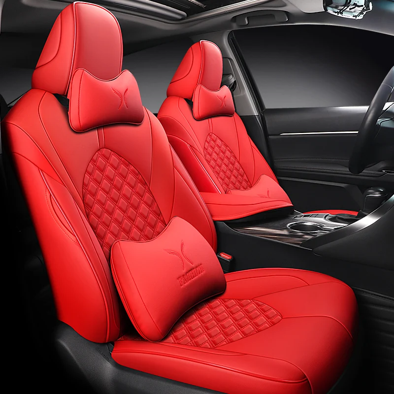 Full Coverage Set Car Seat Covers For Toyota Camry 2018-2023 with Lumbar Support Cushion Airbag Compatible Interior Decoration
Full Coverage Set Car Seat Covers For Toyota Camry 2018-2023 with Lumbar Support Cushion Airbag Compatible Interior Decoration