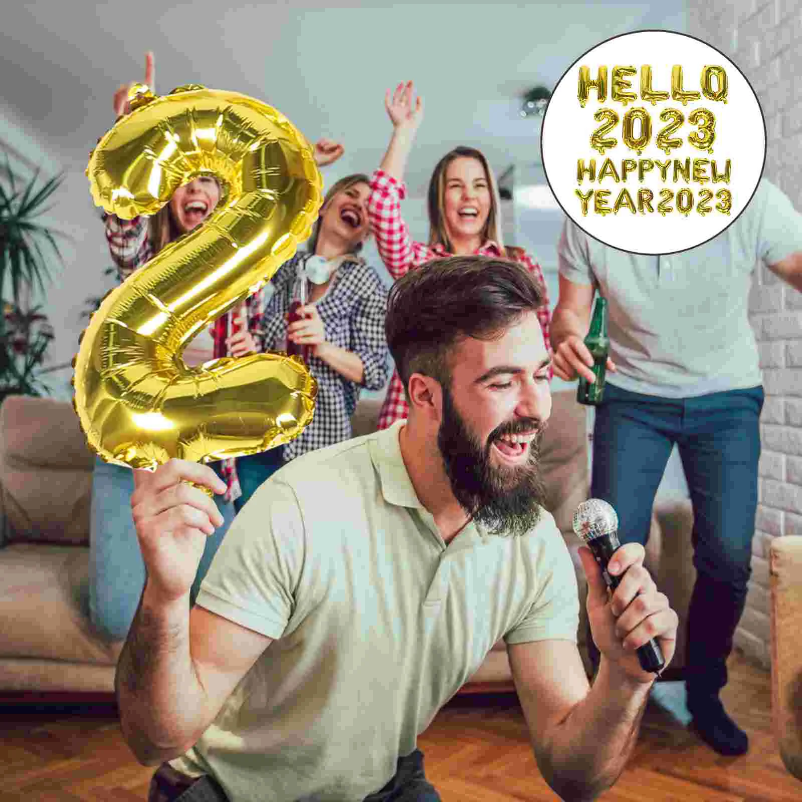 Balloons New Year Partysupplies Aluminum Balloon Eve Decorations Happy Favors Years Festival Propslayout Letter Festive
Balloons New Year Partysupplies Aluminum Balloon Eve Decorations Happy Favors Years Festival Propslayout Letter Festive