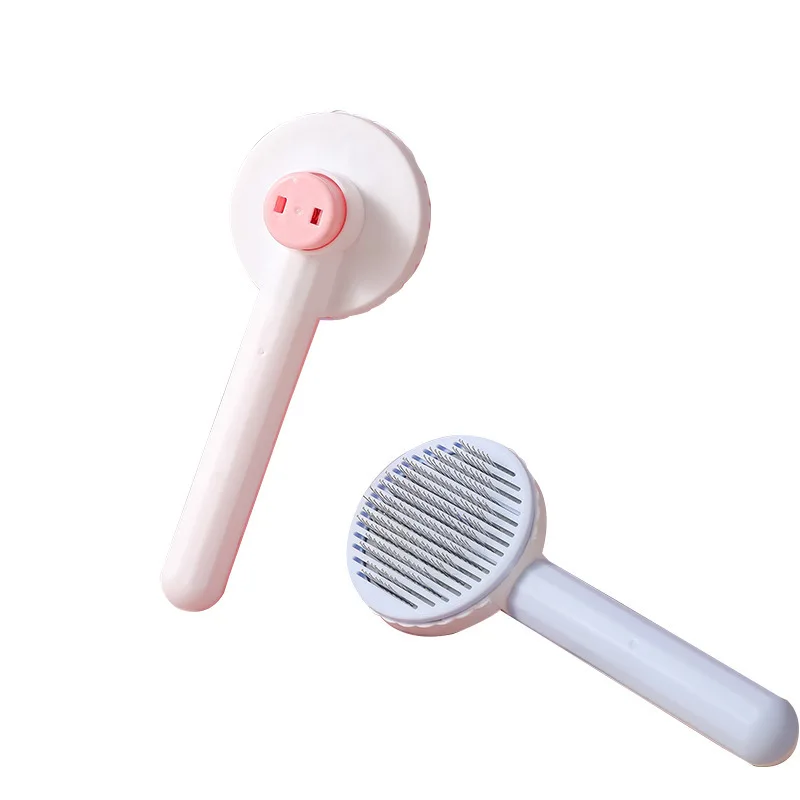 Pet Hair Removal Comb Self-Cleaning Slicker Brush with Massage Particles Dogs Cat Massage Grooming Clean Comb Pet Supplies
Pet Hair Removal Comb Self-Cleaning Slicker Brush with Massage Particles Dogs Cat Massage Grooming Clean Comb Pet Supplies