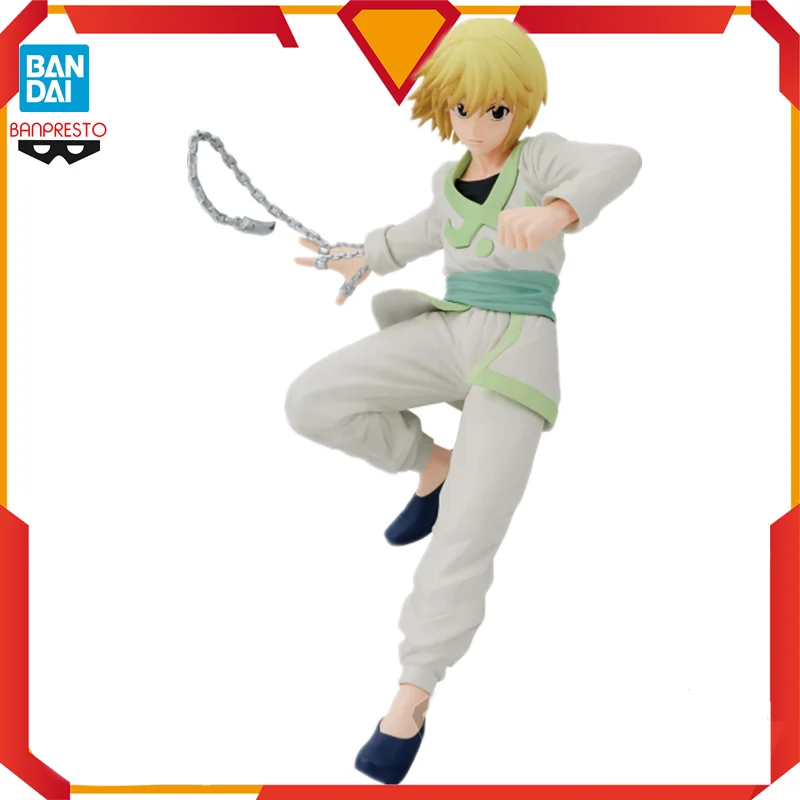 Bandai Оригинальные фигурки героев аниме «Охотник», вибрационные звезды, Курапика, коллекционные куклы, игрушки
Bandai Оригинальные фигурки героев аниме «Охотник», вибрационные звезды, Курапика, коллекционные куклы, игрушки