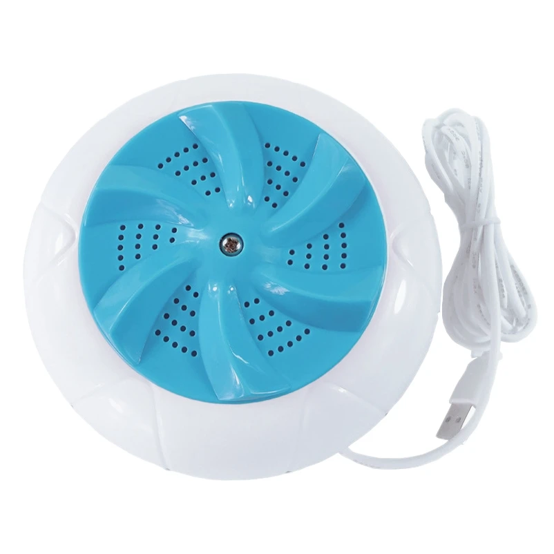 Portable Mini Turbo Washing Machine, Ultrasonic Technology Vortex Washer for Home Travel Clean Clothes Dirt,Blue
Portable Mini Turbo Washing Machine, Ultrasonic Technology Vortex Washer for Home Travel Clean Clothes Dirt,Blue