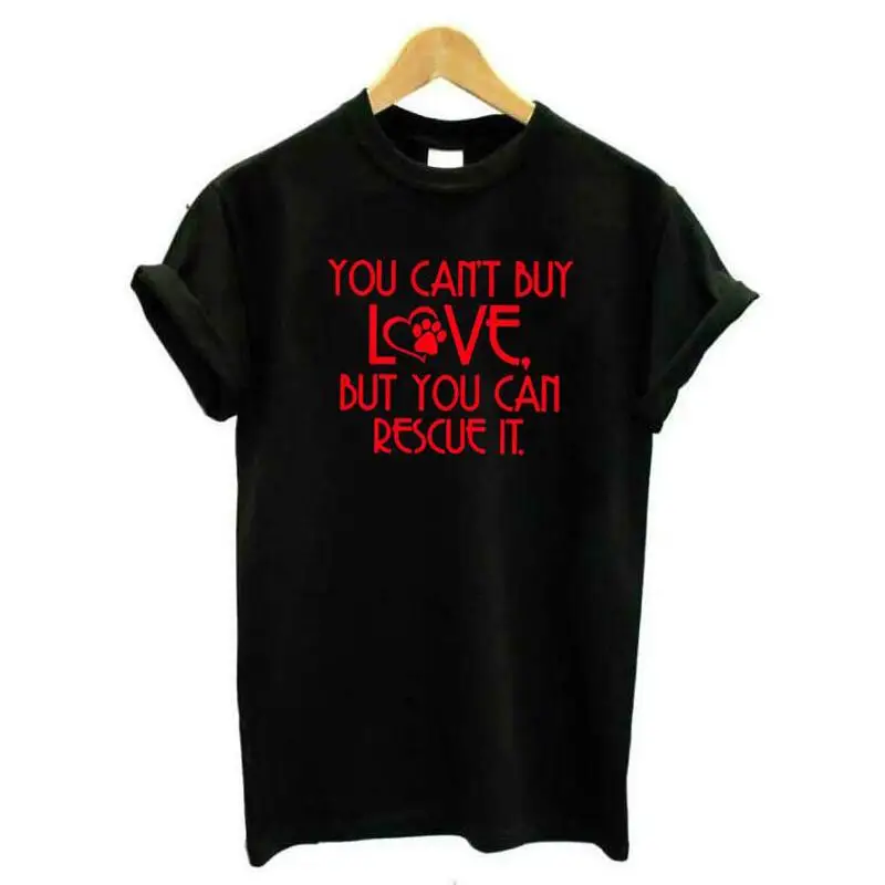 Женская футболка, Модная хлопковая футболка с коротким рукавом, вы не можете купить любовь, но вы можете спасить его, собака, кошка, яркая фут...
Женская футболка, Модная хлопковая футболка с коротким рукавом, вы не можете купить любовь, но вы можете спасить его, собака, кошка, яркая фут...