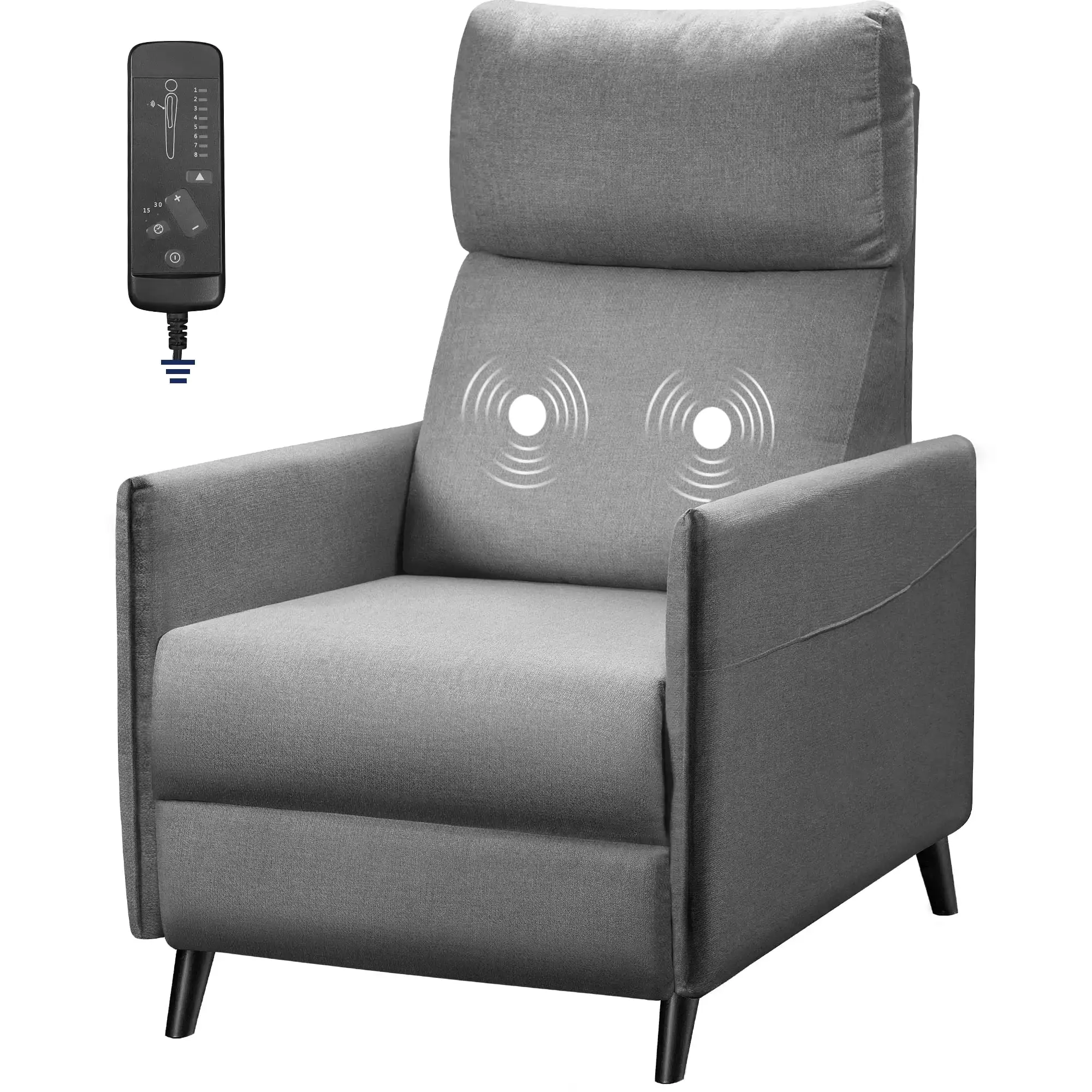 Vineego Recliner, Home Theater Seat with Massage function, Living Room Recliner Sofa Chair,Gray
Vineego Recliner, Home Theater Seat with Massage function, Living Room Recliner Sofa Chair,Gray