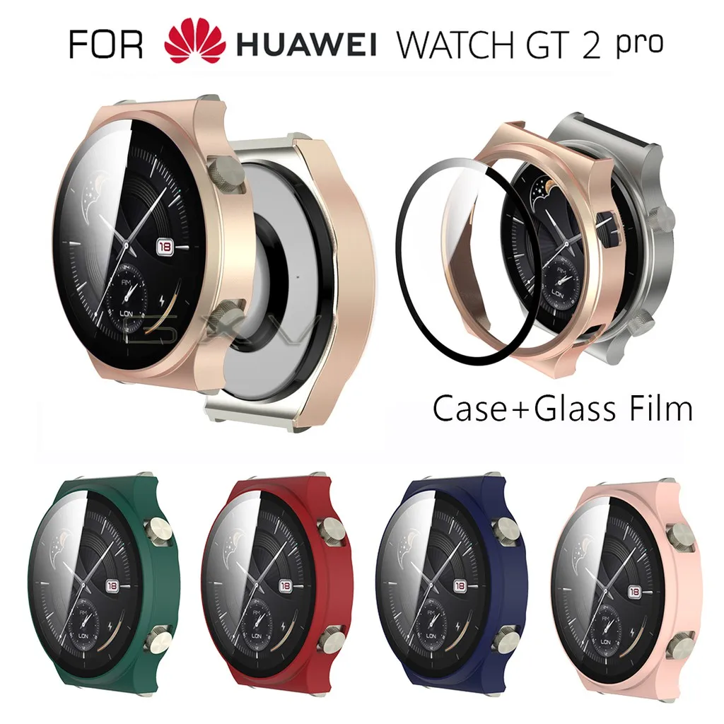 Матовый чехол для Huawei Smart Watch GT2 Pro + Защитная пленка для экрана из закаленного стекла Запасные части для часов
Матовый чехол для Huawei Smart Watch GT2 Pro + Защитная пленка для экрана из закаленного стекла Запасные части для часов