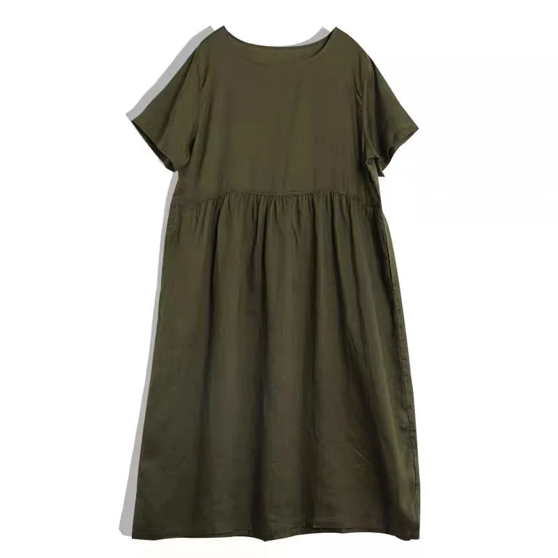 Dresses for Women 2023 Chic and Elegant Cotton and Linen Minimalism Vintage Robe LOOSE Long Dresses for Women
Dresses for Women 2023 Chic and Elegant Cotton and Linen Minimalism Vintage Robe LOOSE Long Dresses for Women
