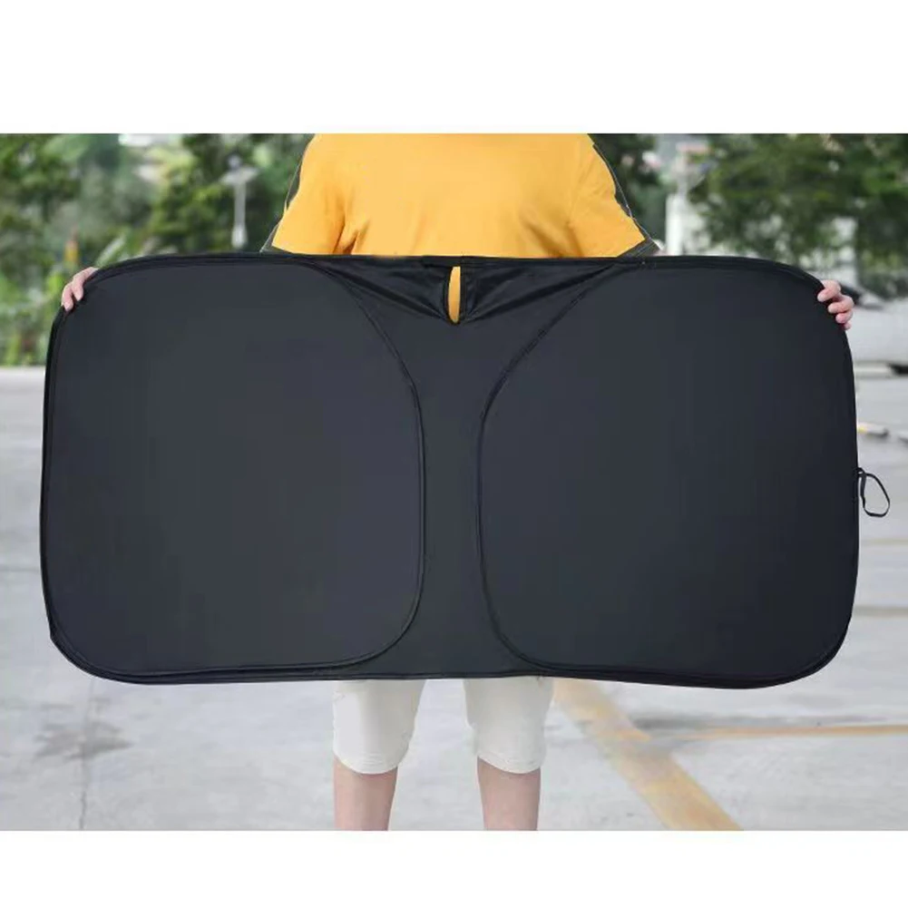 Windshield UV Shield Cover Sunshade 1 Pc 140*80cm 240T Auto Parts Car Accessory Fine Mesh Foldable Replacement
Windshield UV Shield Cover Sunshade 1 Pc 140*80cm 240T Auto Parts Car Accessory Fine Mesh Foldable Replacement