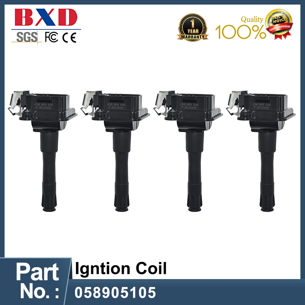 1/4 шт. 058905105 058905101 Катушка зажигания для VW Passat Jetta Golf Bora,Audi A3 A4 B5 A6,Seat Alhambra,Skoda Octavia 1,8 T
1/4 шт. 058905105 058905101 Катушка зажигания для VW Passat Jetta Golf Bora,Audi A3 A4 B5 A6,Seat Alhambra,Skoda Octavia 1,8 T