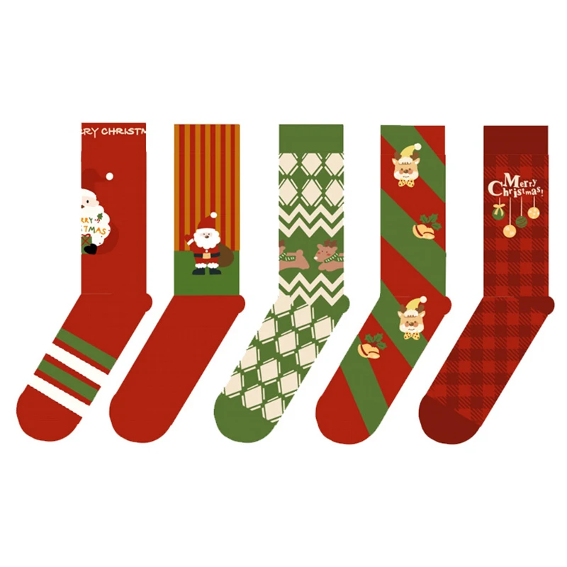 Urgot Brand 1Pair Men Socks Funny Christmas Tree Snowflake Santa Claus Elk Snow Cotton Happy Socks Men Cartoon Sokken
Urgot Brand 1Pair Men Socks Funny Christmas Tree Snowflake Santa Claus Elk Snow Cotton Happy Socks Men Cartoon Sokken