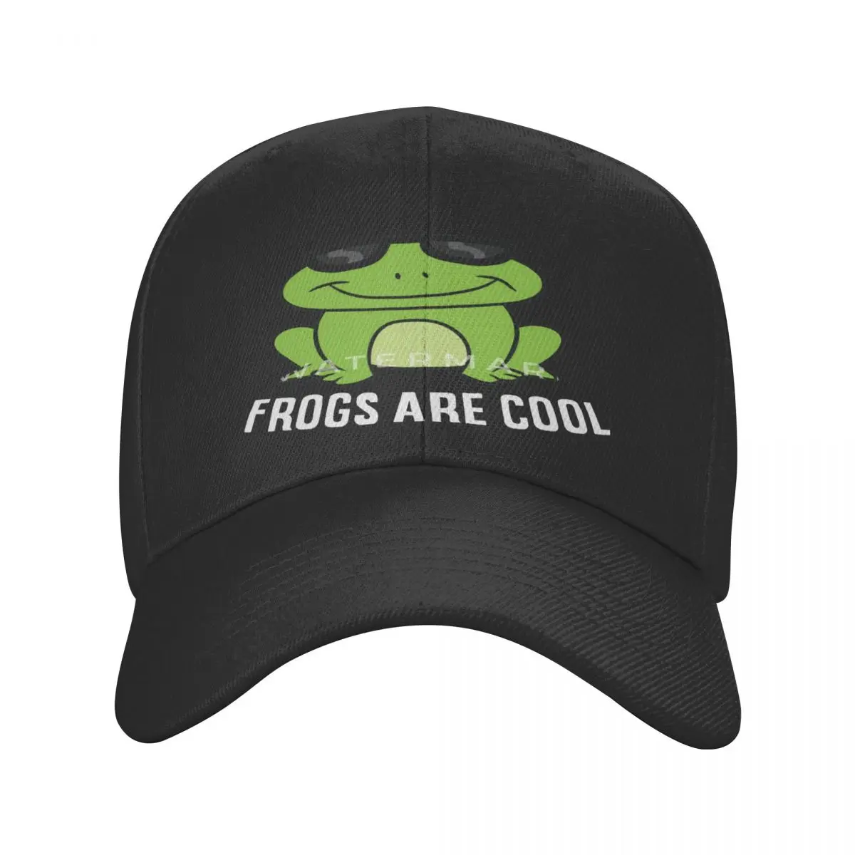 

Frogs Are Cool Casquette, Polyester Cap Fashionable Practical Travel Nice Gift