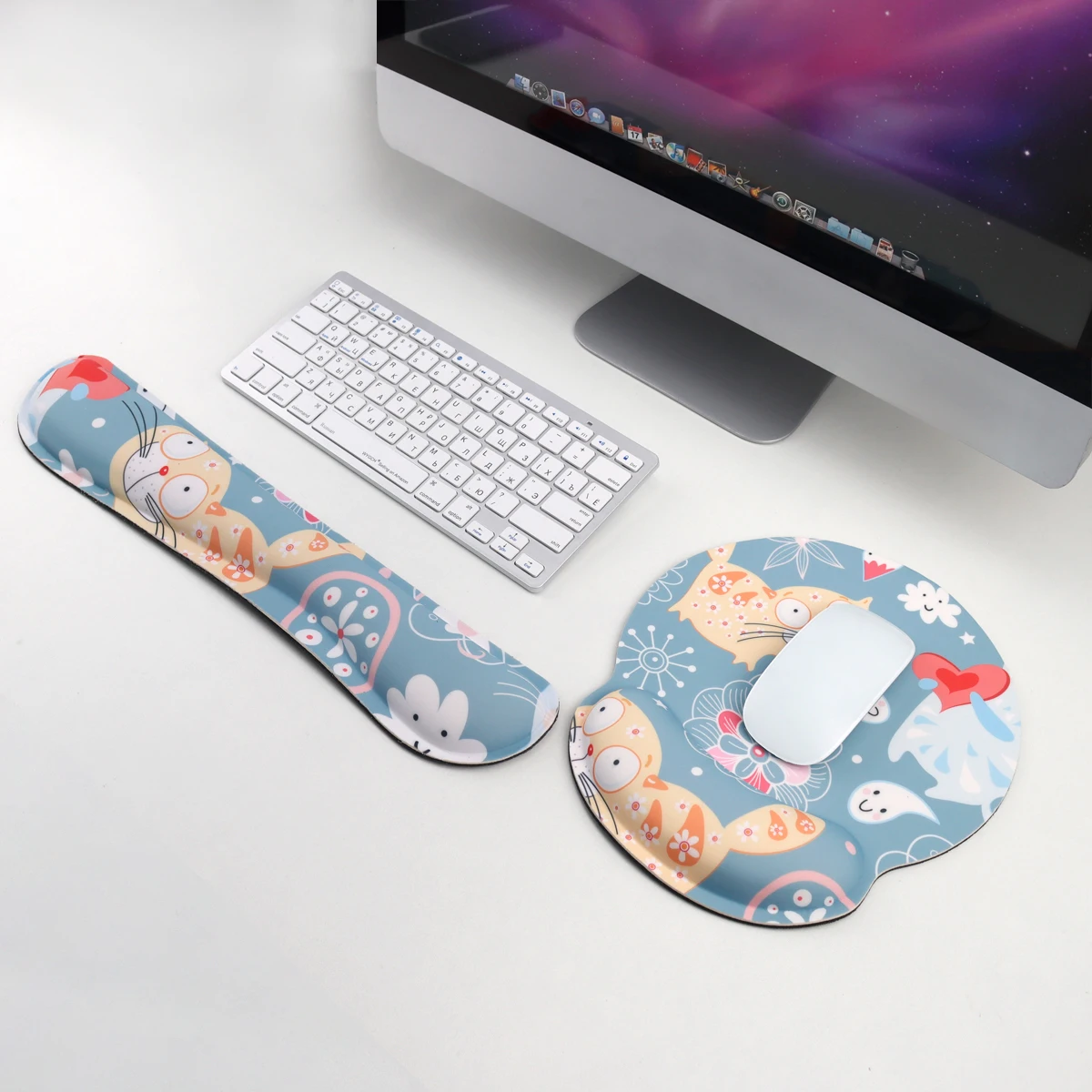 New Keyboard Wristband Mouse Pad With Wrist Protect Gel Wrist Rest Non-Slip Base Wrist Rest Pad Ergonomic Mousepad For PC Laptop
New Keyboard Wristband Mouse Pad With Wrist Protect Gel Wrist Rest Non-Slip Base Wrist Rest Pad Ergonomic Mousepad For PC Laptop