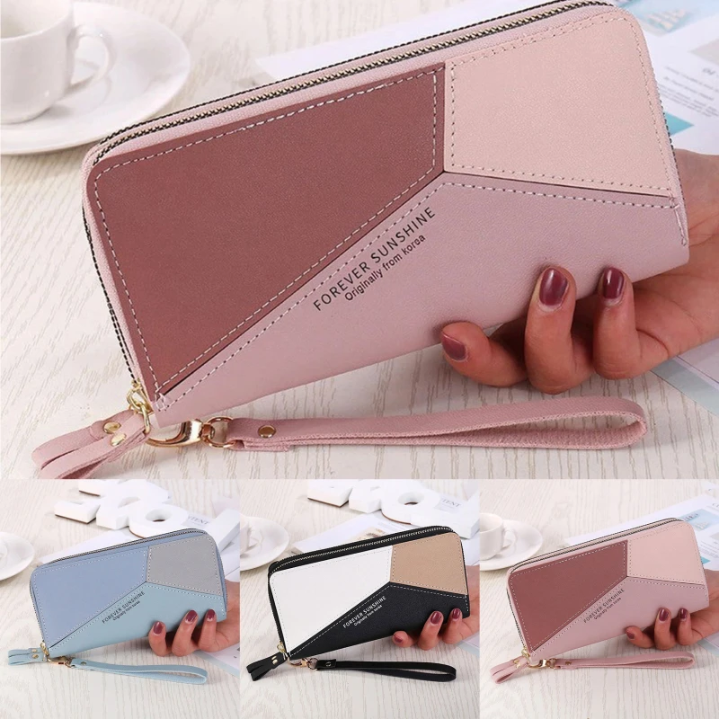 Women Wallet Fashion Ladies Mobile Phone Bag Long Ladies New Clutch Bag Star Double Zipper Hand Strap Bag Multiple Color
Women Wallet Fashion Ladies Mobile Phone Bag Long Ladies New Clutch Bag Star Double Zipper Hand Strap Bag Multiple Color