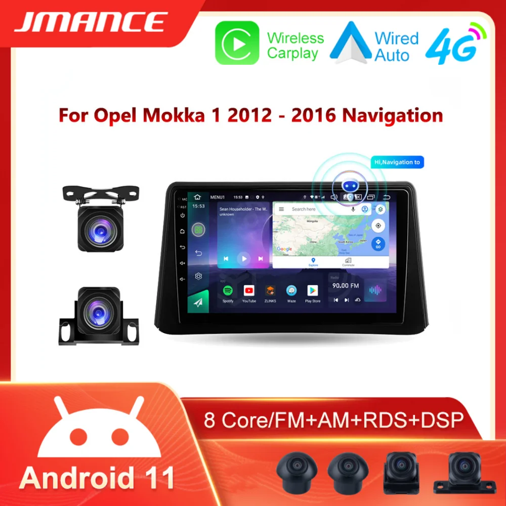 For Opel Mokka 1 2012-2016 2 DIN Android 11 Car Radio Autoradio WIFI GPS Carplay Audio Stereo DVD Multimedia Player QLED 8+128G
For Opel Mokka 1 2012-2016 2 DIN Android 11 Car Radio Autoradio WIFI GPS Carplay Audio Stereo DVD Multimedia Player QLED 8+128G