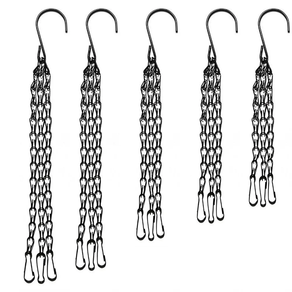 Iron Flower Plant Pot Basket Holder Hanging Chain With S-Shape Hanger Hook Home Garden Flower Pot Basket Chain
Iron Flower Plant Pot Basket Holder Hanging Chain With S-Shape Hanger Hook Home Garden Flower Pot Basket Chain