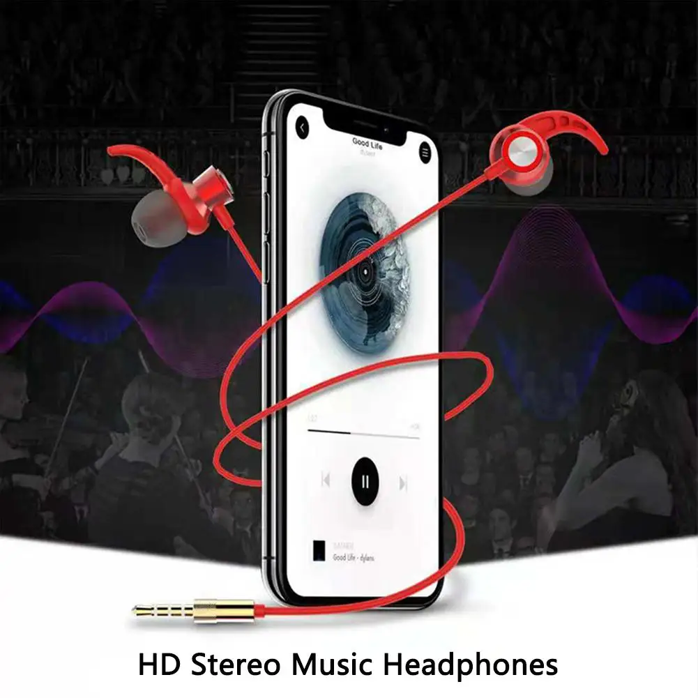 Portable Wired Headphones In-ear Noise Reduction Wire-controlled Mobile Phone Computer Universal Gaming Earplugs with Microphone
Portable Wired Headphones In-ear Noise Reduction Wire-controlled Mobile Phone Computer Universal Gaming Earplugs with Microphone