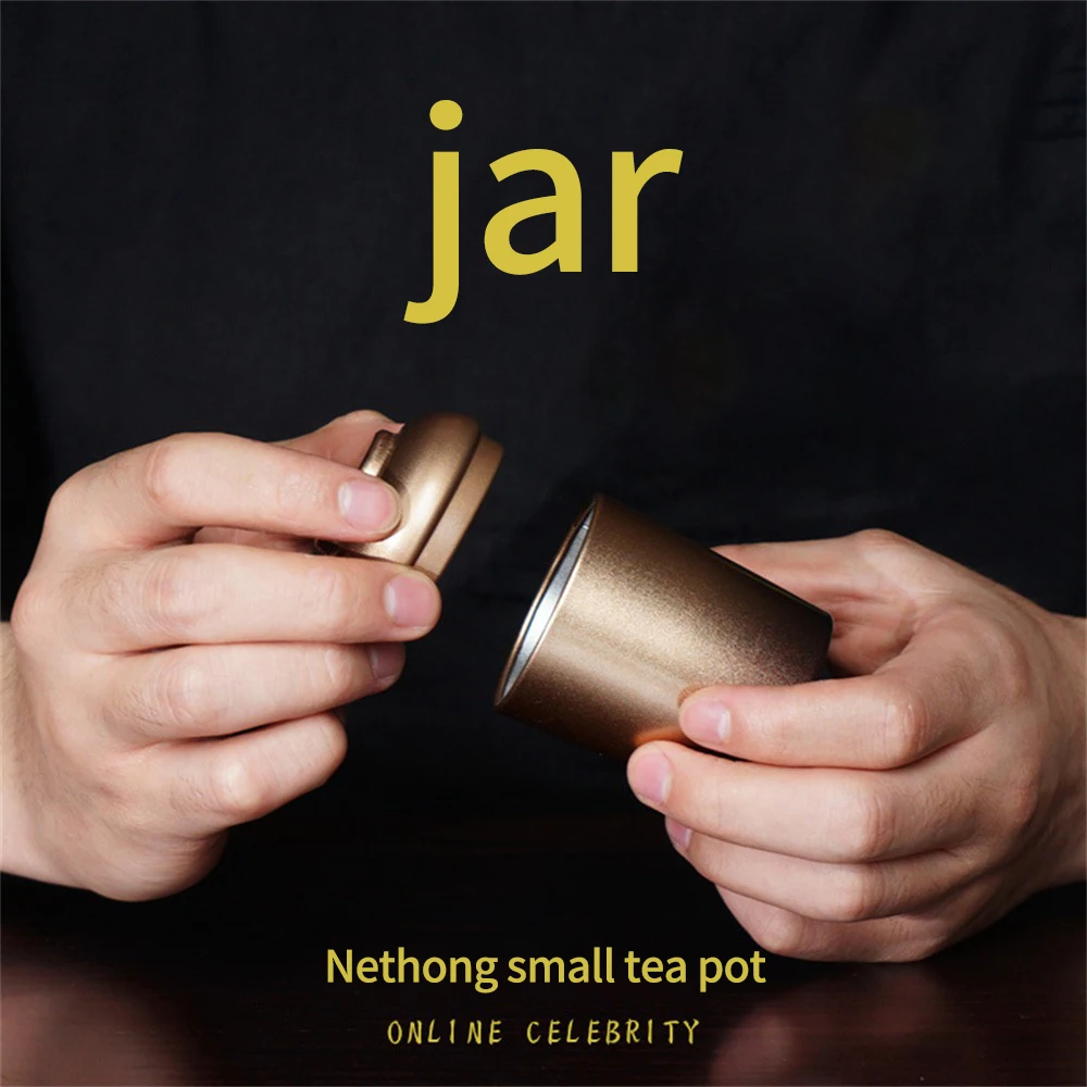 High Quality Small Kit Can Net Red Food Grade Metal Metal Tins Container Portable Can Tea Pot Tea Storage Jar
High Quality Small Kit Can Net Red Food Grade Metal Metal Tins Container Portable Can Tea Pot Tea Storage Jar