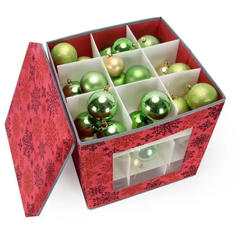 Baubles Storage Box Christmas Balls Organizer Bauble Toys Storage Divider Adjustable Compartment Small Ornament Storage Bag
Baubles Storage Box Christmas Balls Organizer Bauble Toys Storage Divider Adjustable Compartment Small Ornament Storage Bag