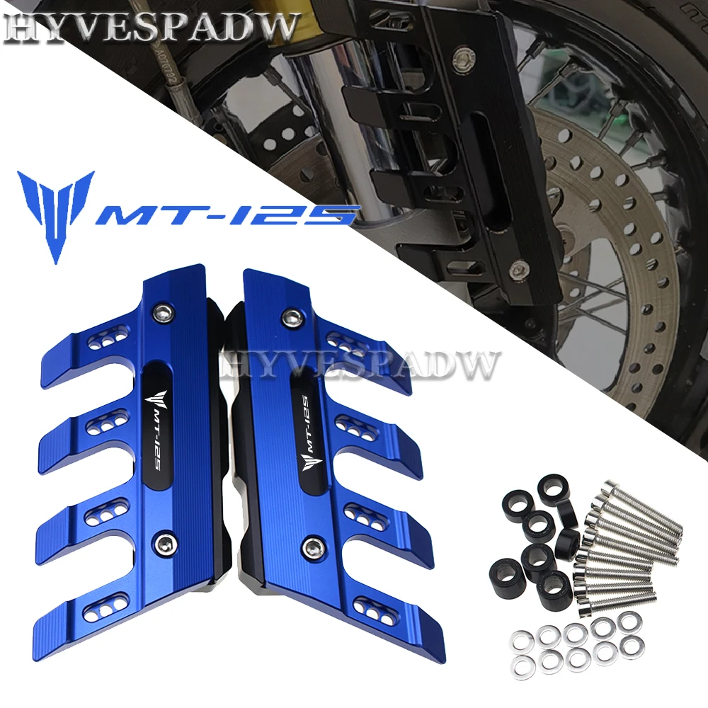 С логотипом для мотоцикла Yamaha MT-125 mt125, алюминиевый брызговик, Боковой защитный блок, переднее крыло, ползунок против падения, аксессуары
С логотипом для мотоцикла Yamaha MT-125 mt125, алюминиевый брызговик, Боковой защитный блок, переднее крыло, ползунок против падения, аксессуары