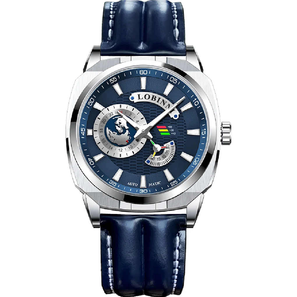 Lobinni Men Luxury Watch 43MM Vintage Watches Automatic Watches Mechanical Wristwatch Square 50M Waterproof Sapphire Luminous
Lobinni Men Luxury Watch 43MM Vintage Watches Automatic Watches Mechanical Wristwatch Square 50M Waterproof Sapphire Luminous