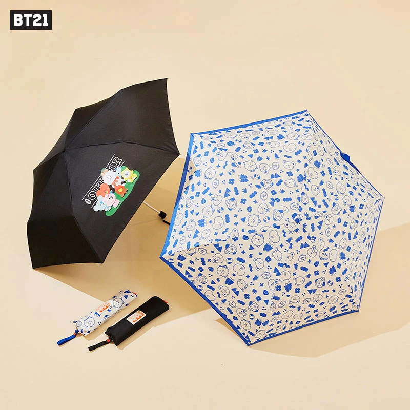 

Оригинальный пуленепробиваемый Зонт Kpop Bt21 из аниме «Молодежная Лига», складной зонтик Bts, зонтики для дождя, солнца, Теплоизоляционный зонт...