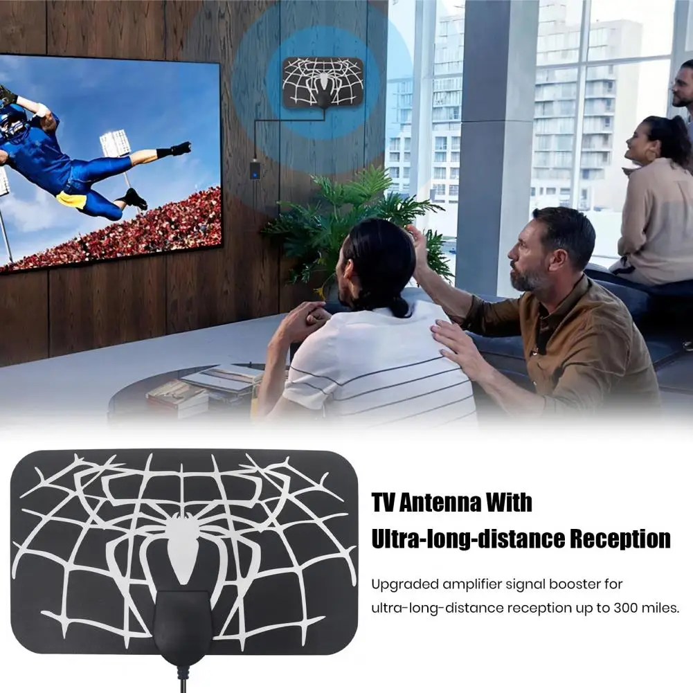 Digital HDTV Indoor TV Antenna Ultra-long-distance Reception 360-degree Signal Easy Installation TV Antenna
Digital HDTV Indoor TV Antenna Ultra-long-distance Reception 360-degree Signal Easy Installation TV Antenna