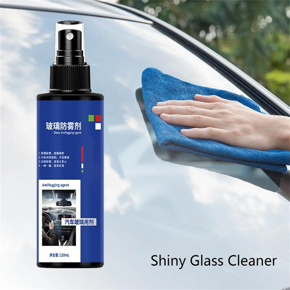 

Liquid Window Glass Film Rainproof Agent Waterproof Anti Mist Agent Practical Portable Automobile Windshield Spray 120ml Durable