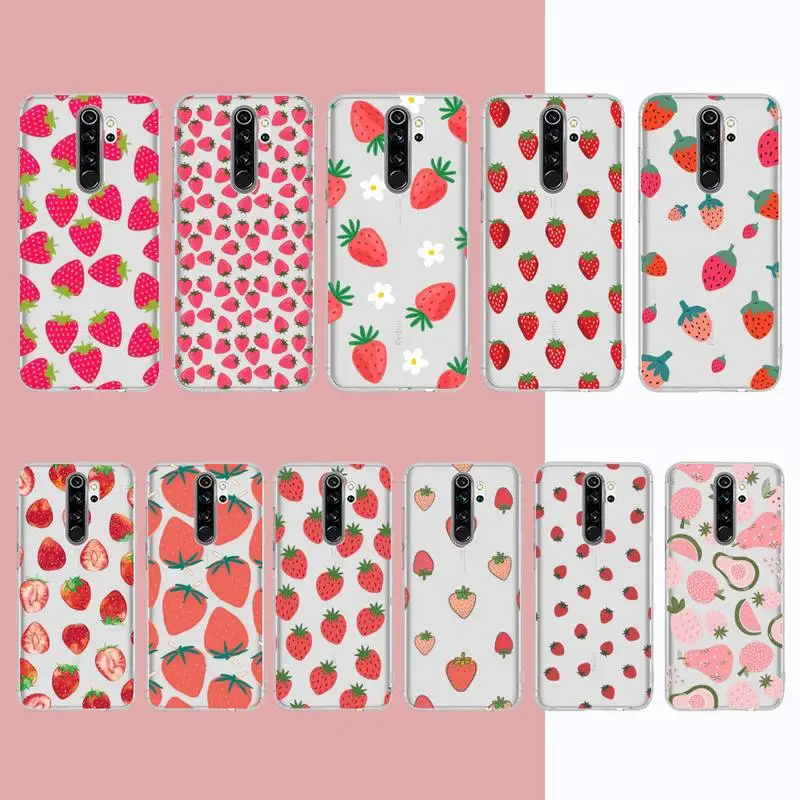 MaiYaCa Summer Fruit Strawberry Phone Case for Samsung A51 A52 A71 A12 for Redmi 7 9 9A for Huawei Honor8X 10i Clear Case
MaiYaCa Summer Fruit Strawberry Phone Case for Samsung A51 A52 A71 A12 for Redmi 7 9 9A for Huawei Honor8X 10i Clear Case