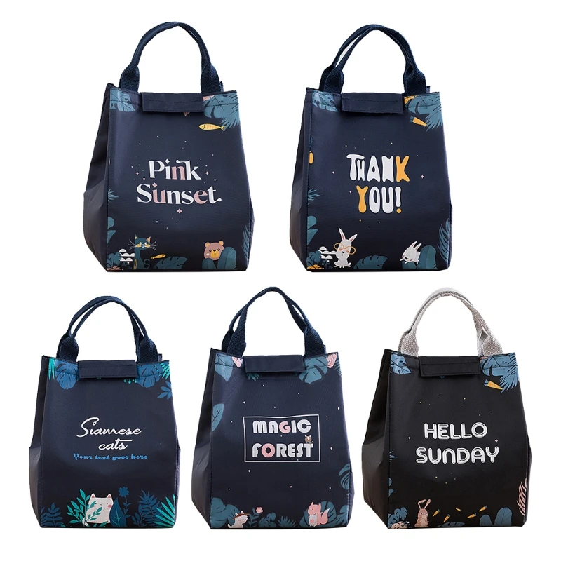 Portable Printed Lunch Bag Thermal Insulated Lunch Box Tote Cooler Handbag Bento Pouch for Outdoor Camping School Office Student
Portable Printed Lunch Bag Thermal Insulated Lunch Box Tote Cooler Handbag Bento Pouch for Outdoor Camping School Office Student